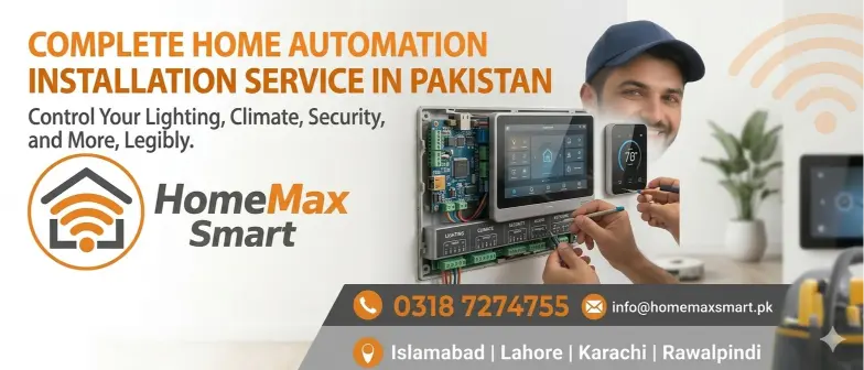 Complete Home Automation Installation Service in Pakistan