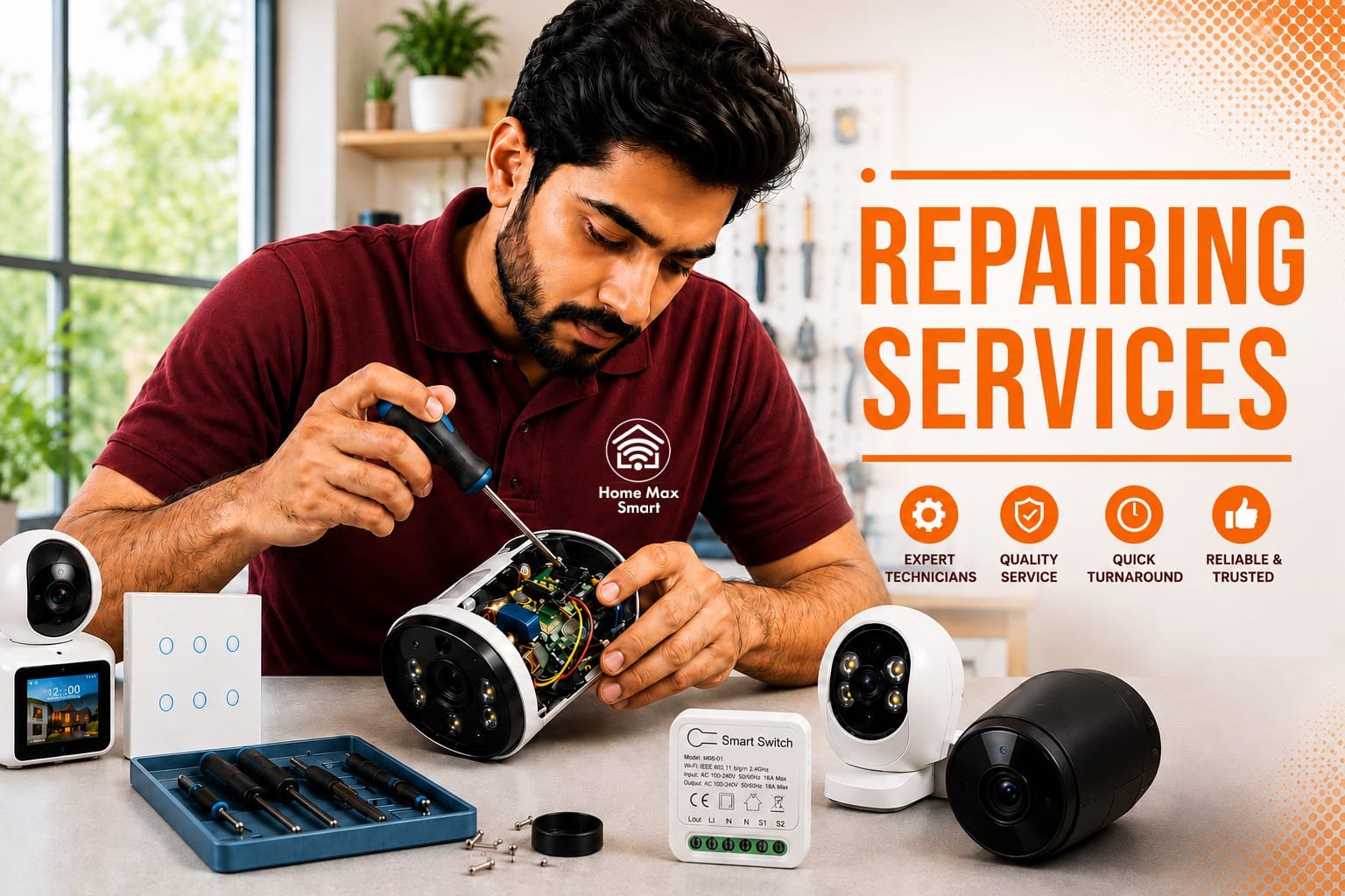 Smart device repair service